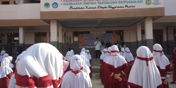 Siswa MI Baitussalam Gelar Try Out UM
