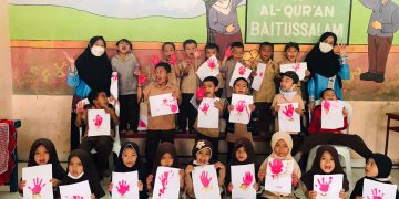 PAUDQU Baitussalam Cibolang, Terus Pacu Kreativitas Anak Didik