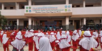 Setiap Hari Selasa PAUDQU/TKQ/MI/MDT Baitussalam Laksanakan Senam Pagi