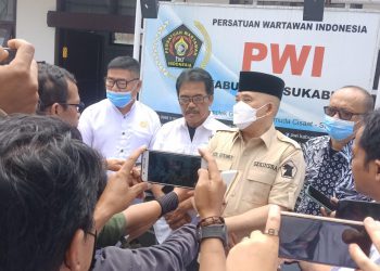 Hergun: Sambangi Kantor PWI Kabupaten Sukabumi, Ini Sambut Ketua PWI