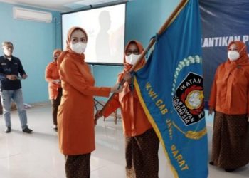 Siti Ratna Maymunah Resmi Jadi Pilot IKWI Kabupaten Sukabumi.