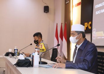 Jelang Ramadhan, Kapolres Gelar Pertemuan Bersama MUI dan Pimpinan Ormas Islam Sukabumi
