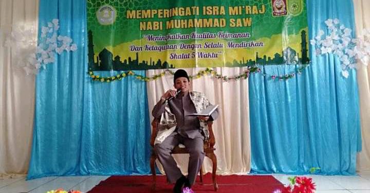 MA Baitussalam Cibolang Cisaat, Peringati Isra’ Mi’raj Nabi Muhammad SAW