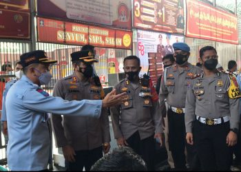 Sinergis Polres dan Lapas Sukabumi Gelar Vaksin Booster
