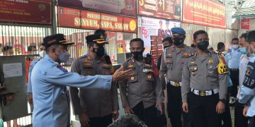 Sinergis Polres dan Lapas Sukabumi Gelar Vaksin Booster