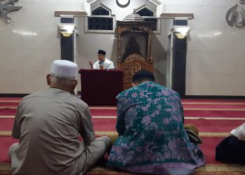 Jama’ah Masjid Besar Qubbatul Islam Antusias Ikuti Pengajian