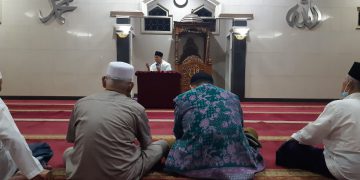 Jama’ah Masjid Besar Qubbatul Islam Antusias Ikuti Pengajian
