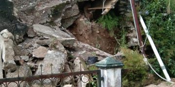 Bencana Tanah Anjlok di Kecamatan Cireunghas Sukabumi