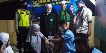 Polsek Sagaranten Gandeng Stakeholder Suseskan 1 Juta Vaksin