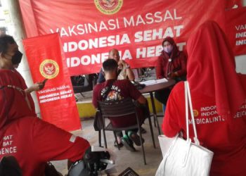 Layani Mudik Lebaran, BIN Jabar Gelar Vaksinasi Booster di Terminal Cikembang