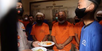 Momentum Idul Fitri Bagi Tahanan Polres Sukabumi