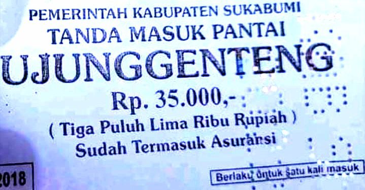 Soal Tiket Wisata yang Ramai, Ini Penjelasan Kadispar Sukabumi