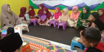 Tahfidz Al-Qur’an Fathiyyah Zahra Abdul Karim Gelar Halal Bihalal
