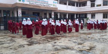 Siswa MI Baitussalam Ikuti Pembukaan Ujian Madrasah