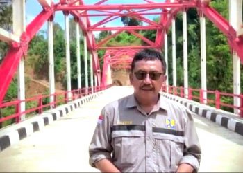 Jembatan Cinumpang Rampung Tahap Pertama