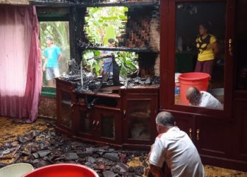 Saat Ditinggal Pemilik, Satu Rumah di Gegerbitung Kebakaran
