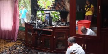 Saat Ditinggal Pemilik, Satu Rumah di Gegerbitung Kebakaran