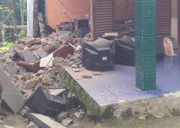 Satu Rumah Ambruk di Palabuhanratu, Akibat Pergeseran Tanah
