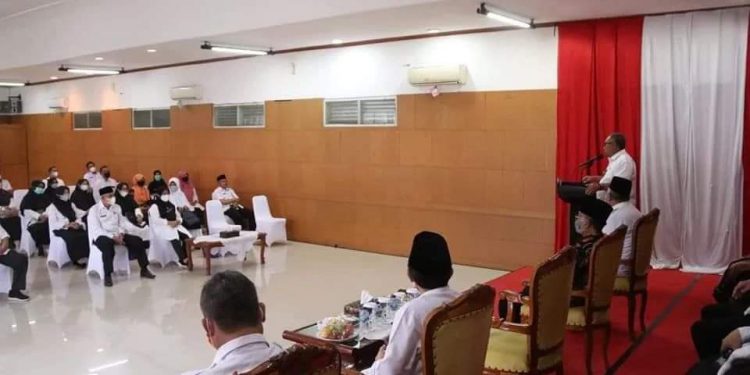 Walimatussafar, Bupati Siap Lepas 37 Calon Haji dari Korps PGRI