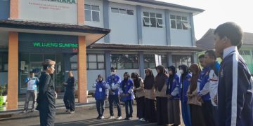 Atlet Karate SMAN 1 Warungkiara Bertandang ke Porda Jabar