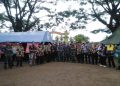 Peserta Touring HUT Kodam III Siliwangi, Gelar Santunan di Alun-alun Jampangkulon