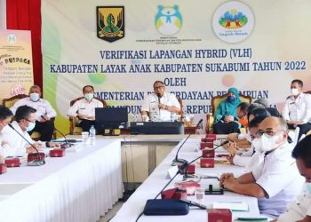 Kementerian PPPA Verifikasi Lapangan soal KLA, Bupati: Kab Sukabumi Targetkan Kategori Nindya