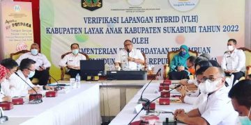 Kementerian PPPA Verifikasi Lapangan soal KLA, Bupati: Kab Sukabumi Targetkan Kategori Nindya