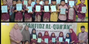 Santri Tahfidz Al-Qur’an Fathiyyah Zahra Abdul Karim Terima Hasil Prestasi