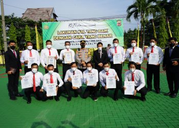 Polres Sukabumi Mendapat Penganugerahan Piagam Penghargaan dari Lemkapi