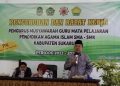 Pengukuhan dan Rapat Kerja MGMP PAI SMA/SMK Kabupaten Sukabumi