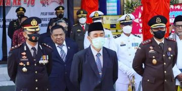 Upacara HUT Bhayangkara Ke-76, Sekda: Sebagaimana Amanat Presiden Kita Dukung Polri Menjaga Kamtibmas