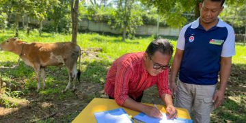 Kalapas Warungkiara Berikan Sapi Qurban untuk Warga Sekitar Lapas