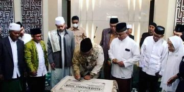 Bupati Marwan Resmikan Masjid Jami Riyaadhul Ulum Kecamatan Cireunghas