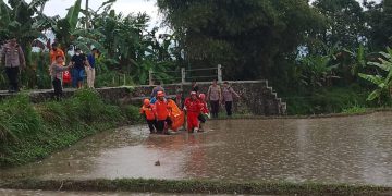 Kakek dan Cucu Warga Citamiang Kota Sukabumi Terseret Arus Sungai, Begini Kronologisnya