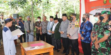 Kemenag dan Kapolres Saksikan Deklarasi Kebangsaan Pimpinan Khilafatul Muslimin Sukabumi dan Jemaah