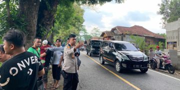 Aksi Spontan Kapolres Sukabumi, Atur Lalulintas di Lokasi Kecelakaan