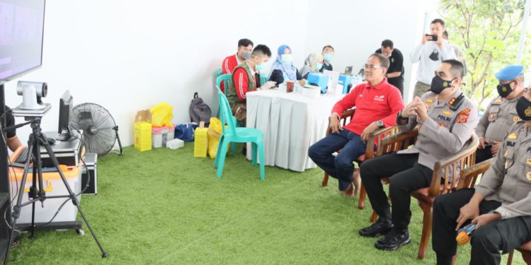 Polres Gandeng Dinkes Kota Sukabumi Tuntaskan Vaksin Lanjutan
