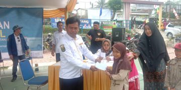 Aksi Nyata Karang Taruna Caringin Gelar Khitanan Massal dan Santunan
