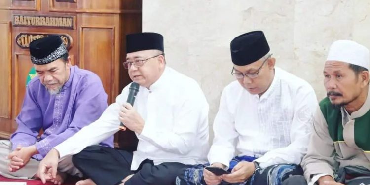 Wabup, Pembekalan Pengurus KTT Kab Sukabumi di Masjid Jami Baiturahman Cisaat