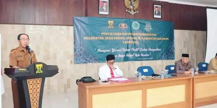 Sekda Apresiasi MUI Kab Sukabumi Gelar Penyuluhan Hukum Bagi Pengurus MUI