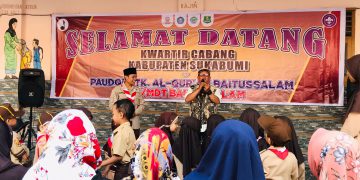 Kwarcab Kab. Sukabumi Buka Kegiatan PaudQu/MI Baitussalam
