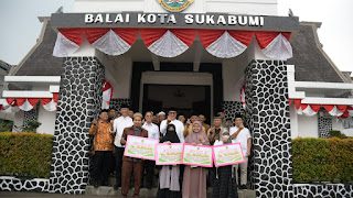 Kafilah Beprestasi di MTQ Jabar Dapat Penghargaan dari Pemkot Sukabumi