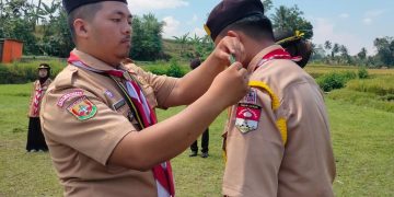 MA Baitussalam Gelar Kegiatan Pelantikan Pramuka Tingkat Bantara