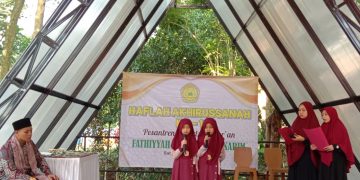 Santri Pesantren Tahfidz Al-Qur’an Fathiyyah Zahra Abdul Karim Tampil di Acara Haflah Akhirussanah Ke-1