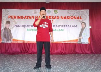 Kepala MI Baitussalam Buka Acara Kegiatan Sekaligus Do’a HUT RI Ke 77
