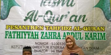 Pesantren Tahfidz Al-Qur’an Fathiyyah Zahra Abdul Karim Gelar Tasmi’ Al-Qur’an