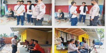 Patroli Polsek Sukaraja Cegah Aksi Tawuran Pelajar