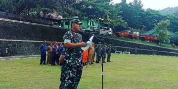 Kodim 0622 Sukabumi Gelar Apel Kesiapsiagaan Bencana