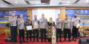 Polres Sukabumi Kota Gelar Syukuran Peringati Harlantas Ke 67