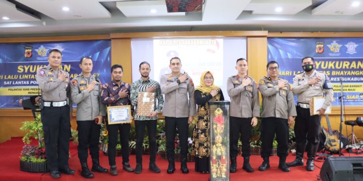 Polres Sukabumi Kota Gelar Syukuran Peringati Harlantas Ke 67